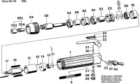 Bosch 0 607 250 195 50 WATT-SERIE Straight Grinders Spare Parts